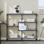 Console table made of gray Sonoma plywood wood 103x32x95 cm by , Side tables - Ref: Foro24-833953, Price: 73,06 €, Discount: %