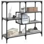 Console table made of gray Sonoma plywood wood 103x32x95 cm by , Side tables - Ref: Foro24-833953, Price: 73,06 €, Discount: %