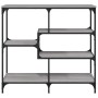 Console table made of gray Sonoma plywood wood 103x32x95 cm by , Side tables - Ref: Foro24-833953, Price: 73,06 €, Discount: %