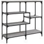 Mesa consola madera contrachapada gris Sonoma 103x32x95 cm de , Mesas auxiliares - Ref: Foro24-833953, Precio: 72,99 €, Descu...