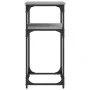 Engineered wood gray Sonoma console table 75x35.5x75 cm by , Side tables - Ref: Foro24-834073, Price: 45,01 €, Discount: %