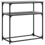 Mesa consola madera de ingeniería gris Sonoma 75x35,5x75 cm de , Mesas auxiliares - Ref: Foro24-834073, Precio: 45,56 €, Desc...