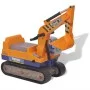 yellow plastic excavator ride-on by vidaXL, Pedal or push vehicles - Ref: Foro24-100089, Price: 45,67 €, Discount: %