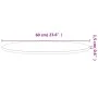 Rundes Brett aus massivem Buchenholz Ø60x1,5 cm von , Tischplatten - Ref: Foro24-355909, Preis: 56,52 €, Rabatt: %