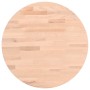 Runde Platte aus massivem Buchenholz Ø40x4 cm von , Tischplatten - Ref: Foro24-355921, Preis: 43,18 €, Rabatt: %