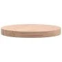 Solid beech wood round board Ø40x4 cm by , Table tops - Ref: Foro24-355921, Price: 43,79 €, Discount: %