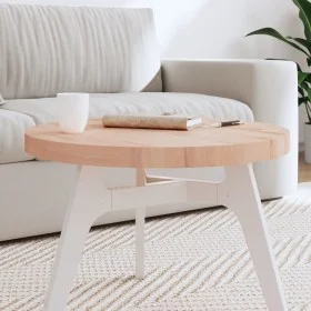 Solid beech wood round board Ø60x4 cm by , Table tops - Ref: Foro24-355923, Price: 77,88 €, Discount: %