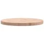 Solid beech wood round board Ø60x4 cm by , Table tops - Ref: Foro24-355923, Price: 77,88 €, Discount: %