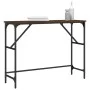 Mesa consola madera de ingeniería marrón roble 100x32x75 cm de , Mesas auxiliares - Ref: Foro24-834059, Precio: 38,70 €, Desc...