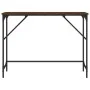 Mesa consola madera de ingeniería marrón roble 100x32x75 cm de , Mesas auxiliares - Ref: Foro24-834059, Precio: 38,70 €, Desc...