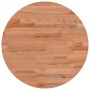 Rundes Brett aus massivem Buchenholz Ø40x2,5 cm von , Tischplatten - Ref: Foro24-355935, Preis: 33,42 €, Rabatt: %