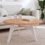 Runde Platte aus massivem Buchenholz Ø90x2,5 cm von , Tischplatten - Ref: Foro24-355940, Preis: 117,49 €, Rabatt: %