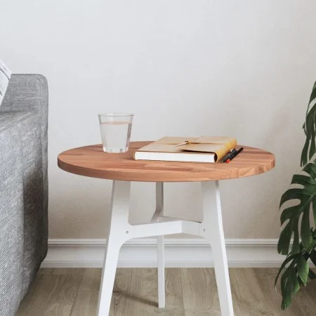 Round solid beech wood board Ø40x1.5 cm by , Table tops - Ref: Foro24-355928, Price: 26,58 €, Discount: %