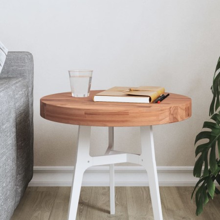 Round solid beech wood board Ø40x4 cm by , Table tops - Ref: Foro24-355942, Price: 44,82 €, Discount: %