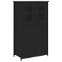 Hohes Sideboard Sperrholz schwarz 62x32x106,5 cm von , Sideboards - Ref: Foro24-834205, Preis: 115,69 €, Rabatt: %