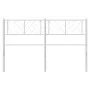 Kopfteil aus weißem Metall, 140 cm von , Kopf- und Fußteile - Ref: Foro24-372261, Preis: 30,88 €, Rabatt: %