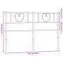 Kopfteil aus schwarzem Metall, 160 cm von , Kopf- und Fußteile - Ref: Foro24-355498, Preis: 31,28 €, Rabatt: %