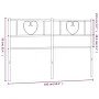 Kopfteil aus schwarzem Metall, 160 cm von , Kopf- und Fußteile - Ref: Foro24-355498, Preis: 29,84 €, Rabatt: %
