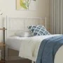 Cabecero de metal blanco 90 cm de , Cabeceros y pies de cama - Ref: Foro24-372256, Precio: 20,30 €, Descuento: %