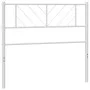 Cabecero de metal blanco 90 cm de , Cabeceros y pies de cama - Ref: Foro24-372256, Precio: 20,30 €, Descuento: %