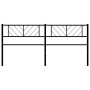 Kopfteil aus schwarzem Metall, 193 cm von , Kopf- und Fußteile - Ref: Foro24-372216, Preis: 32,42 €, Rabatt: %