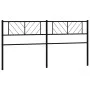 Cabecero de metal negro 193 cm de , Cabeceros y pies de cama - Ref: Foro24-372216, Precio: 31,96 €, Descuento: %