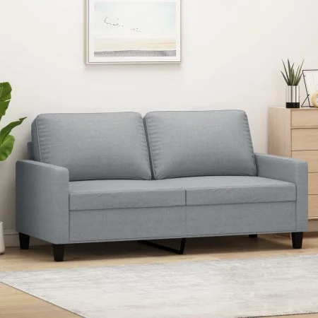 Light gray fabric 2-seater sofa, 140 cm by , Sofas - Ref: Foro24-359163, Price: 202,22 €, Discount: %