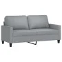 Light gray fabric 2-seater sofa, 140 cm by , Sofas - Ref: Foro24-359163, Price: 202,22 €, Discount: %