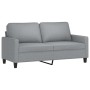 Sofá de 2 plazas de tela gris claro 140 cm de , Sofás - Ref: Foro24-359163, Precio: 205,17 €, Descuento: %