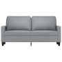 Sofá de 2 plazas de tela gris claro 140 cm de , Sofás - Ref: Foro24-359163, Precio: 205,17 €, Descuento: %