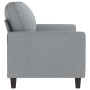 Sofá de 2 plazas de tela gris claro 140 cm de , Sofás - Ref: Foro24-359163, Precio: 205,17 €, Descuento: %