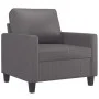 Set Sofas mit Kissen 4 Stück Kunstleder grau von , Sofas - Ref: Foro24-3201405, Preis: 634,28 €, Rabatt: %