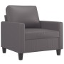 Set Sofas mit Kissen 4 Stück Kunstleder grau von , Sofas - Ref: Foro24-3201405, Preis: 644,28 €, Rabatt: %