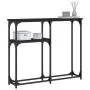 Konsolentisch aus schwarzem Holzwerkstoff 90x22,5x75 cm von , Seitentische - Ref: Foro24-834090, Preis: 42,64 €, Rabatt: %