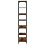 Holzwerkstoffregal geräucherte Eiche Stahl 91x36x176cm von , Bücherregale und Regale - Ref: Foro24-835416, Preis: 77,59 €, Ra...