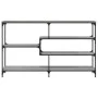 Gray Sonoma plywood console table 160x32x95 cm by , Side tables - Ref: Foro24-833958, Price: 87,76 €, Discount: %