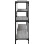 Sonoma Konsolentisch aus grauem Sperrholz 160x32x95 cm von , Seitentische - Ref: Foro24-833958, Preis: 88,89 €, Rabatt: %