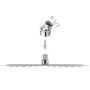 Cabezal de ducha efecto lluvia acero inoxidable 20x30 cm de vidaXL, Cabezales de ducha - Ref: Foro24-142164, Precio: 17,84 €,...