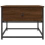 Engineered wood brown oak coffee table 51x51x40 cm by , Coffee table - Ref: Foro24-833979, Price: 39,97 €, Discount: %