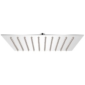 Cabezal de ducha cuadrado efecto lluvia acero inoxidable 20x20 de vidaXL, Cabezales de ducha - Ref: Foro24-142159, Precio: 20...