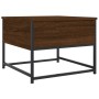 Engineered wood brown oak coffee table 51x51x40 cm by , Coffee table - Ref: Foro24-833979, Price: 39,97 €, Discount: %