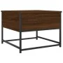 Engineered wood brown oak coffee table 51x51x40 cm by , Coffee table - Ref: Foro24-833979, Price: 39,47 €, Discount: %
