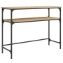 Mesa consola madera de ingeniería roble Sonoma 100x35,5x75 cm de , Mesas auxiliares - Ref: Foro24-834046, Precio: 49,83 €, De...