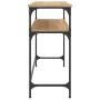 Engineered wood Sonoma oak console table 100x35.5x75 cm by , Side tables - Ref: Foro24-834046, Price: 50,49 €, Discount: %
