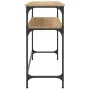 Mesa consola madera de ingeniería roble Sonoma 100x35,5x75 cm de , Mesas auxiliares - Ref: Foro24-834046, Precio: 49,83 €, De...