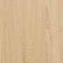 Mesa consola madera de ingeniería roble Sonoma 100x35,5x75 cm