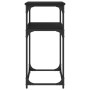 Mesa consola madera de ingeniería negra 100x35,5x75 cm de , Mesas auxiliares - Ref: Foro24-834065, Precio: 52,42 €, Descuento: %