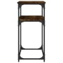 Engineered wood smoked oak console table 100x35.5x75 cm by , Side tables - Ref: Foro24-834067, Price: 50,03 €, Discount: %