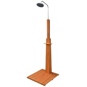 Garden shower made of solid eucalyptus wood and steel by vidaXL, Pool and spa accessories - Ref: Foro24-41770, Price: 182,61 ...