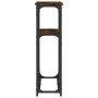Konsolentisch Holzwerkstoff Räuchereiche 90x22,5x75 cm von , Seitentische - Ref: Foro24-834092, Preis: 41,44 €, Rabatt: %